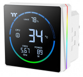 Thermaltake TH240-S V3 ARGB Sync Enfriamiento Líquido para CPU, 2x 120mm, hasta 1500RPM, Blanco - Imagen adicional 1