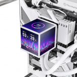 Thermaltake MINECUBE 360 Ultra ARGB Sync Enfriamiento Líquido para CPU, 3x 120mm, hasta 2000RPM, Blanco - Imagen adicional 1