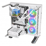Thermaltake MINECUBE 360 Ultra ARGB Sync Enfriamiento Líquido para CPU, 3x 120mm, hasta 2000RPM, Blanco - Imagen adicional 5
