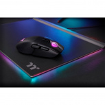 Mouse Gamer Ergonómico Thermaltake ARGENT M5 Wireless RGB, Inalámbrico, Óptico, 16.000DPI, RF Wireless/Bluetooth/USB-A, Negro image