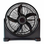 Thermoflex X Ventilador TFFF-20, 3 Velocidades, 20", Negro