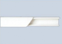 Thorsman Canaleta para Cable TMK-0812-CC, 1.8 Metros, Blanco