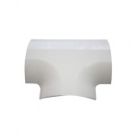 Thorsman Sección en ''T'' para Canaleta, Blanco