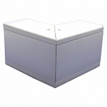 Thorsman Esquina Exterior para Canaleta, Blanco