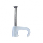 Thorsman Grapa Sujetador TC 3x5 para Cable Alarma, 100 Piezas