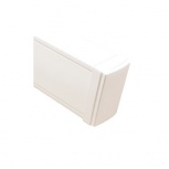 Thorsman Tapa para Canaleta TEK100F, 103.4 mm x 2.27 cm, Blanco, 1 Pieza 