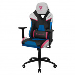 ThunderX3 Silla Gamer TC5 Diva Pink, hasta 150Kg, Negro/Azul/Rosa/Blanco
