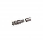 Times Microwave Conector Coaxial BNC Macho, Metálico