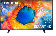 Toshiba Smart TV LED C350N Series 50", 4K Ultra HD, Negro