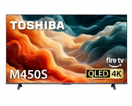 Toshiba Smart TV QLED M450S 75", 4K Ultra HD, Negro