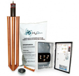 Total Ground Kit Pararrayos con Punta, 160 Metros - incluye Mástil/TG-100K