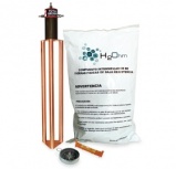 Total Ground Electrodo para Corriente Máxima de 45A TG-45AB - incluye Filtro/Compuesto H2Ohm