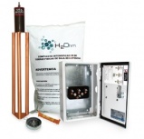 Total Ground Kit de Puesta a Tierra de 45A TG-45K, incluye Electrodo/Filtro/Acoplador/Compuesto H2Ohm