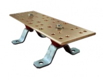 Total Ground Barra de Unión y Distribución de Hilos, 1000A, con Gabinete