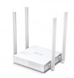 TP-Link Router Archer C24 MU-MIMO Firewall, Wi-Fi 5, 4 x RJ-45 433 Mbit/s WLAN, Alámbrico/Inalámbrico, Doble Banda 2.4/5 GHz, 4 Antenas Externas, de 5 dBi