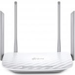 Router TP-LINK Gigabit Ethernet de Doble Banda AC1200 ARCHER C5, Inalámbrico, 2.4/5GHz, 2 Antenas, Blanco