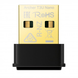 TP-Link Adaptador de Red USB Archer T3U Nano, Inalámbrico, 1267Mbit/s, 2.4/5GHz