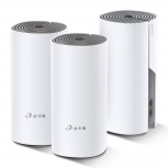 Router TP-Link con Sistema de Red Wi-Fi en Malla AC1200 Deco E4, 867Mbit/s, 2.4/5GHz, 2 Antenas Internas - 3 Piezas