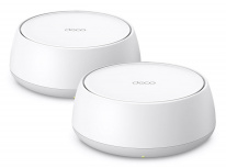 Sistema Deco BE25 (2 piezas) TP-Link Mesh Wi-Fi 7 BE5000 5GHz 4324 y 2.4GHz 688 Mbps MLO MU-MIMO OFDMA 2x RJ45 2.5Gbps x pieza
