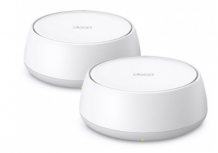 TP-Link Router con Sistema de Red Wi-Fi en Malla Deco BE25, 2 x RJ-45, 2882 Mbit/s WLAN, Doble Banda 2.4/5 GHz, Wi-Fi 7, 4 Antenas Internas, 2 Piezas