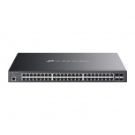 Switch TP-Link Omada SG3452XMPP, 48 Puertos Gigabit Ethernet 10/100/1000 40 x PoE+ 750W, 4 Puertos SFP+, 176 Gbit/s, 16000 Entradas, Administrado