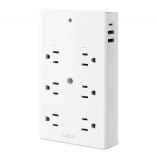 TP-LINK Multicontacto de Pared P306, 6 Contactos, Blanco
