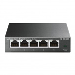 Switch TP-Link Gigabit Ethernet TL-SG105S, 5 Puertos 10/100/1000Mbps, 10 Gbit/s, 2.000 Entradas - No Administrable