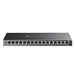 ﻿Switch TP-Link Gigabit Ethernet TL-SG2016P, 16 Puertos 10/100/1000 Mbps, 16 Gbit/s, 8000 Entradas - Administrable