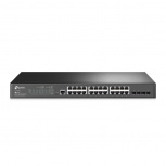 Switch TP-Link Gigabit Ethernet TL-SG3428 V1, 24 Puertos 10/100/1000Mbps + 4 Puertos SFP, 56 Gbit/s, 8.000 Entradas - Administrable