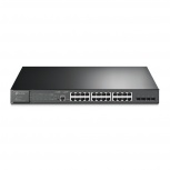 Switch TP-Link Gigabit Ethernet JetStream TL-SG3428MP, 24 Puertos PoE+ 10/100/1000Mbps + 4 Puertos SFP, 56 Gbit/s, 8.000 Entradas - Administrable