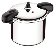 Tramontina Olla de Presión Valencia, Antiadherente, 10 Litros, Acero Inoxidable