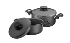 Tramontina Batería de Cocina 20598/646, Aluminio, Antiadherente, 2 Piezas