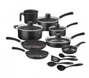 Tramontina Batería de Cocina Neocook, Aluminio, Antiadherente, 16 Piezas