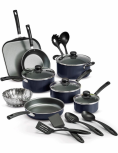 Tramontina Batería de Cocina Primaware, Aluminio, Antiadherente, 18 Piezas