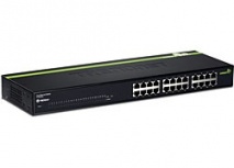 Switch Trendnet Fast Ethernet TE100-S24G, 10/100Mbps, 4.8Gbit/s, 24 Puertos, 8000 Entradas – No Administrable