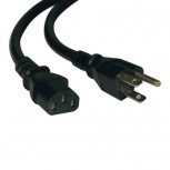 Tripp Lite Cable de Poder NEMA 5-15P Macho - C13 Coupler Hembra, 1.83 Metros, Negro