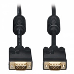 Tripp Lite Cable VGA Coaxial para Monitor, VGA (D-Sub) Macho - VGA (D-Sub) Macho, 6.1 Metros, Negro