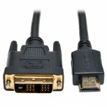 Tripp Lite Cable HDMI 1.3 Macho - DVI-D Macho, 1080p, 60Hz, 3.05 Metros, Negro