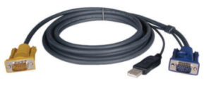 Tripp Lite Cable HD15 Macho - HD15 Macho / USB A, 1.8 Metros
