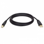 Tripp Lite by Eaton Cable USB 2.0 A Macho - USB 2.0 B Macho, 3.05 Metros, Negro