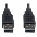 Tripp Lite by Eaton Cable USB A Macho - USB A Macho, 91cm, Negro