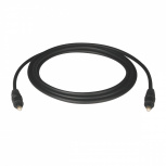 Tripp Lite Cable Óptico Digital de Audio SPDIF Toslink Macho - Toslink Macho, 4 Metros, Negro