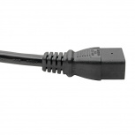 Tripp Lite by Eaton Cable de Poder para PDU/UPS C19 Coupler Macho - NEMA L6-20P Hembra, 4.3 Metros, Negro