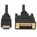 Tripp Lite by Eaton Cable HDMI 1.3 Macho - DVI-D Macho, 1080p, 60Hz, 3.05 Metros, Negro