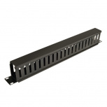Tripp Lite by Eaton Finger Duct Organizador de Cables Horizontal para Rack de 19'', 1U, Negro