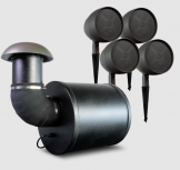 TruAudio Kit Bocinas para Sonido Envolvente ULTRASCAPE12, Alámbrico, 300W RMS, 5 Piezas