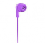 True Basix Audífonos Intrauriculares TB-02006, Alámbrico, 3.5mm, Morado