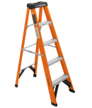 Escalera Plegable Truper EST-24FV, Fibra de vidrio, 2.9 Metros, 4 Peldaños, hasta 175kg