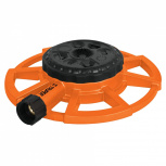 Truper Aspersor de Piso 10328, Naranja/Negro