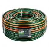 Manguera para Jardín Truper 19859, 3/4", 100 Metros, 3 Capas, Verde/Naranja